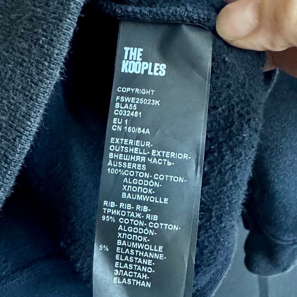 NWT | The Kooples | Forever Kooples Tiger Hoodie Sweatshirt - Picture 8 of 8